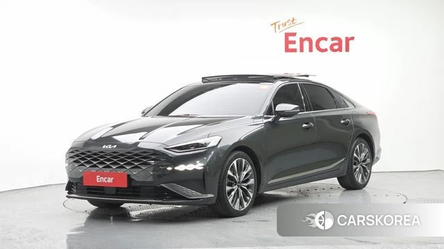 Kia K8 2021 Серый из Кореи
