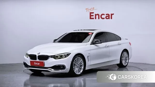 BMW 4 Series (F32) 2018 Белый из Кореи