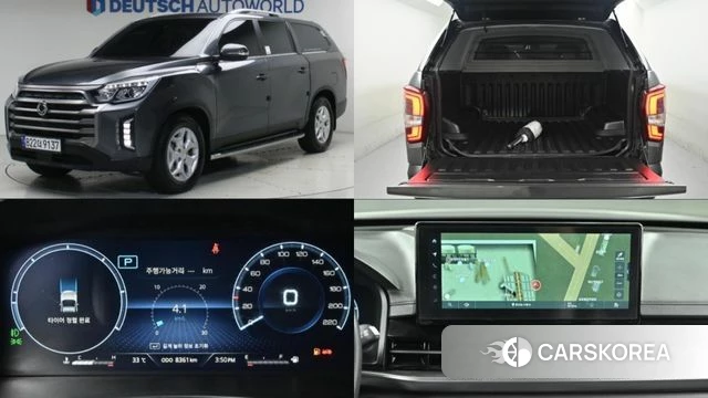 Ssangyong The New Rexton Sport 2023 Серый из Кореи