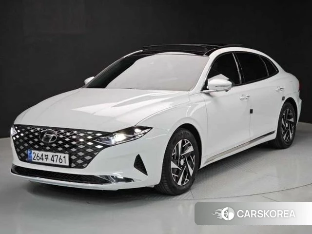 Hyundai The New Grandeur IG Hybrid 2022 Белый из Кореи