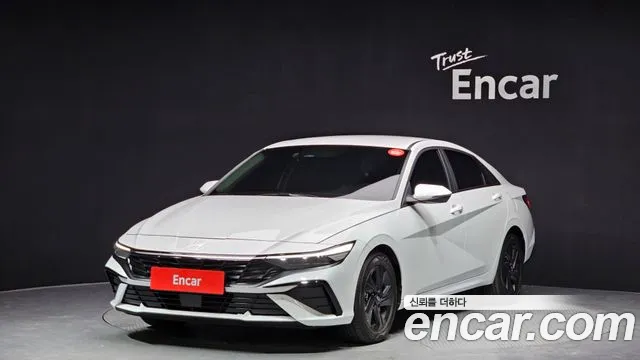 Hyundai The New Avante (CN7) 2023 Белый из Кореи