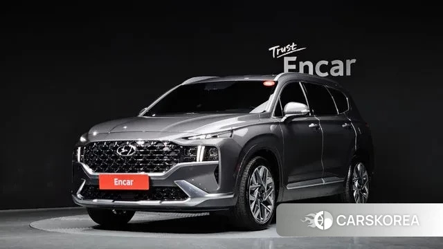 Hyundai The New Santa Fe 2020 Серый из Кореи