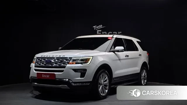 Ford Explorer 2019 Белый из Кореи