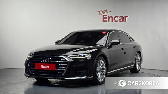 Audi A8 (D5) 2021 Черный из Кореи