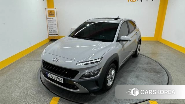 Hyundai The New Kona 2022 Серебристо-серый из Кореи