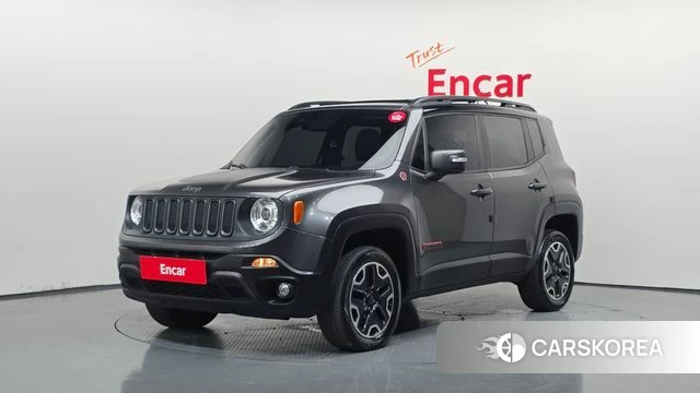 Jeep Renegade 2018 Серый из Кореи