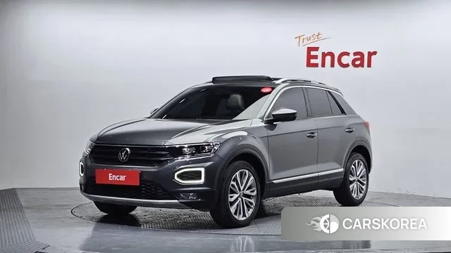 Volkswagen T-Roc 2021 Серый из Кореи