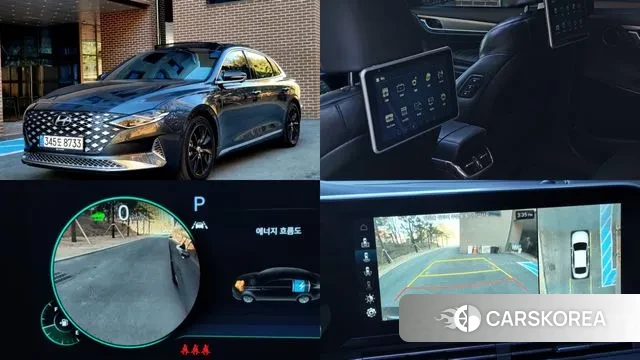 Hyundai The New Grandeur IG Hybrid 2020 Серый из Кореи