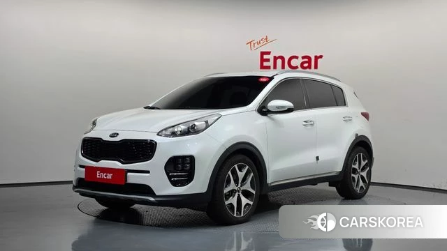 Kia Sportage 4th Generation 2018 Белый из Кореи