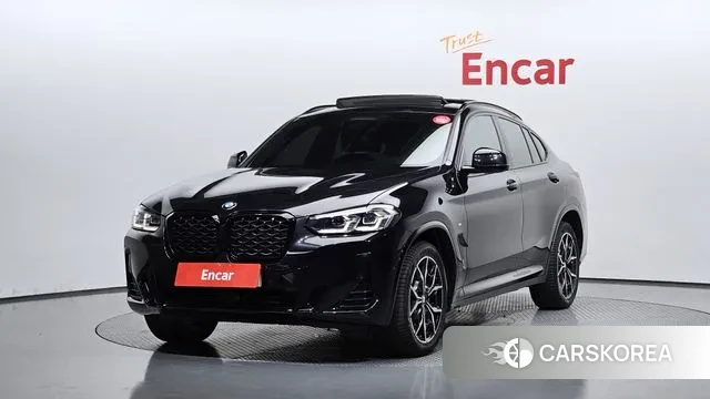 BMW X4 (G02) 2022 Черный из Кореи