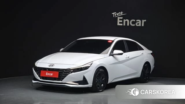 Hyundai Avante (CN7) 2020 Белый из Кореи