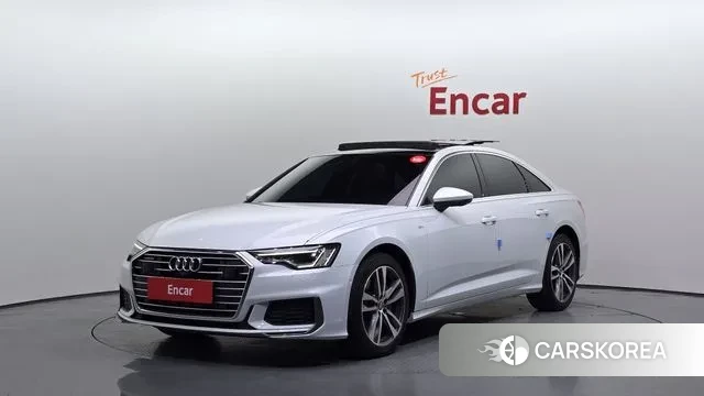 Audi A6 (C8) 2021 Белый из Кореи