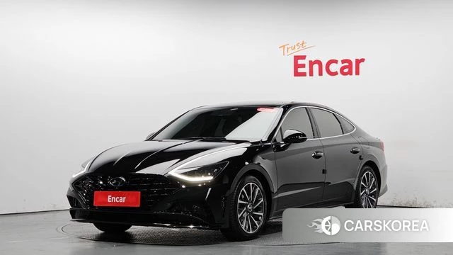 Hyundai Sonata (DN8) 2020 Черный из Кореи