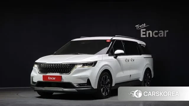 Kia Carnival 4th generation 2022 Белый из Кореи