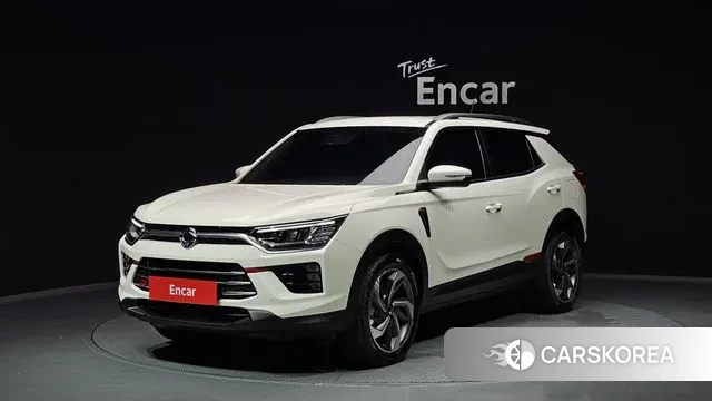 Ssangyong Beautiful Korando 2020 Белый из Кореи