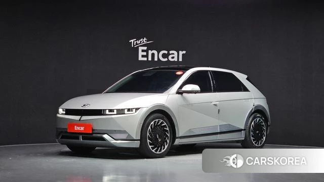 Hyundai Ionic 5 2022 Серебристо-серый из Кореи