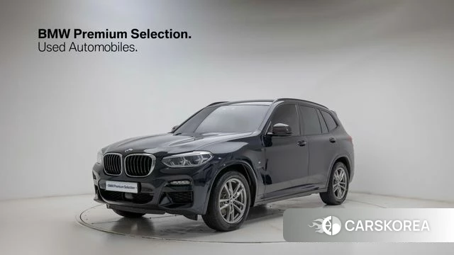 BMW X3 (G01) 2021 Черный из Кореи