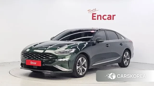 Kia K8 Hybrid 2021 Зеленый из Кореи