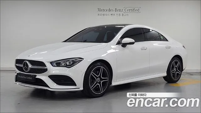 Mercedes-Benz CLA-Class C118 2023 Белый из Кореи