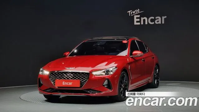 Genesis G70 2018 Красный из Кореи