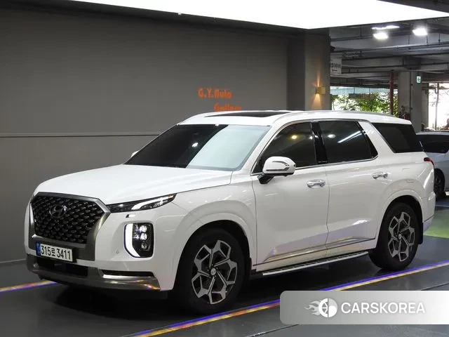Hyundai Palisade 2021 Белый из Кореи