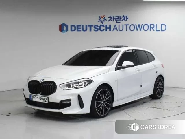 BMW 1 Series (F40) 2020 Белый из Кореи