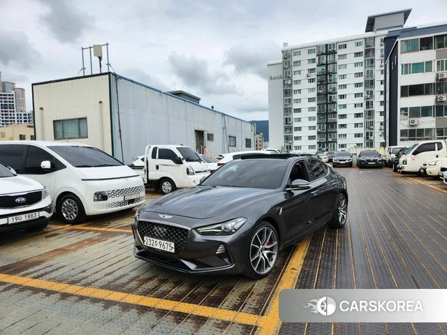 Genesis G70 2018 Черный двухцветный из Кореи