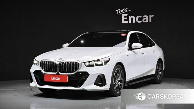 BMW 5 Series (G60) 2025 Белый из Кореи