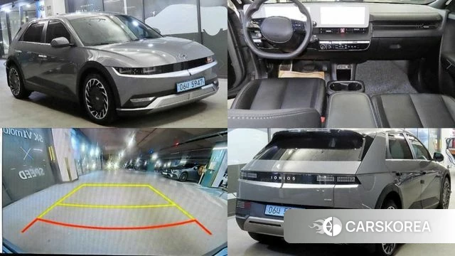 Hyundai Ionic 5 2022 Серый из Кореи