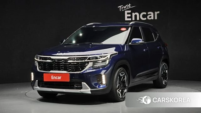 Kia The New Seltos 2023 Синий из Кореи