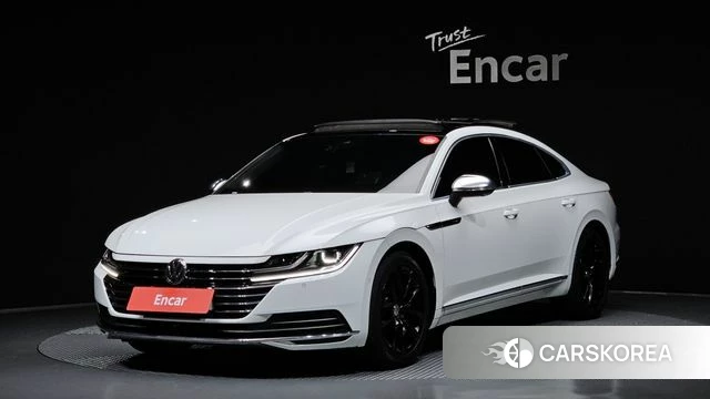 Volkswagen Arteon 2019 Белый из Кореи
