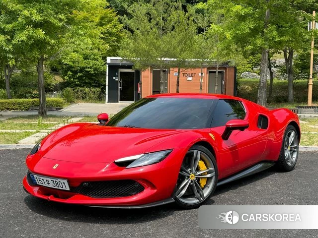 Ferrari 296 GTB 2022 Красный из Кореи