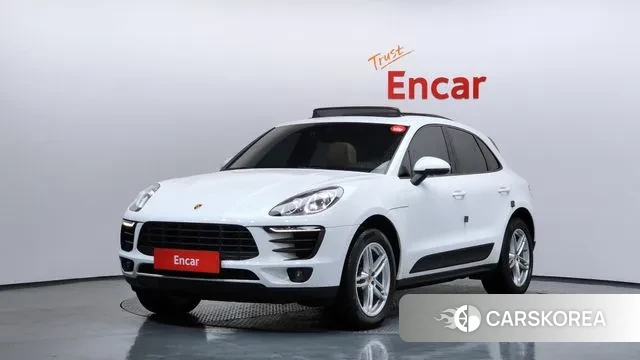 Porsche Macan 2018 Белый из Кореи