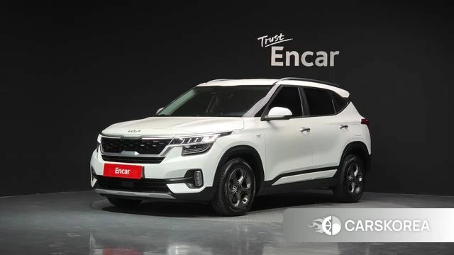 Kia Seltos 2022 Белый из Кореи
