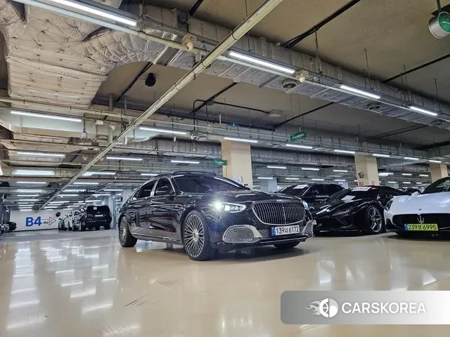 Mercedes-Benz S-Class W223 2022 Черный из Кореи