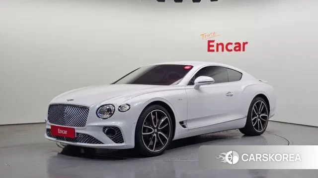 Bentley Continental GT 3rd Generation 2023 Белый из Кореи