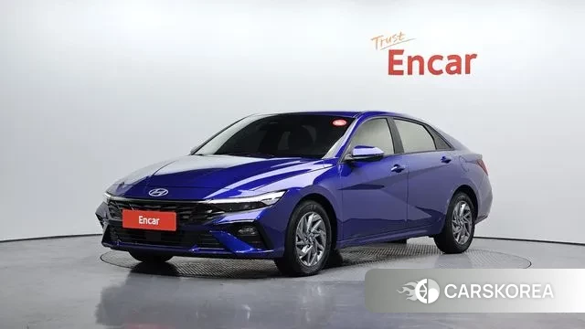 Hyundai The New Avante (CN7) 2023 Синий из Кореи
