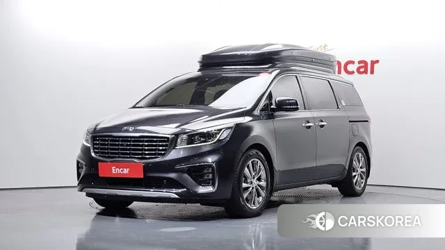 Kia The New Carnival 2019 Черный из Кореи