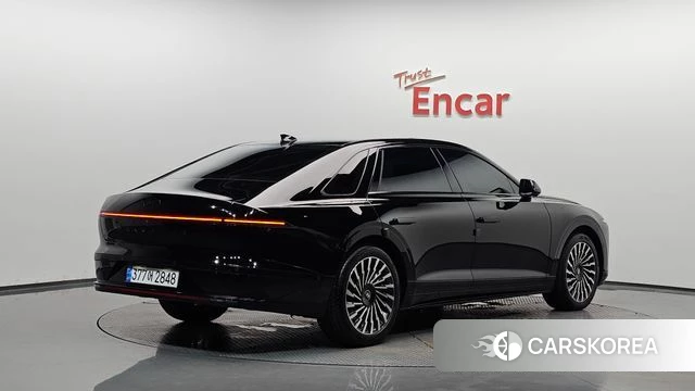 Hyundai Grandeur Hybrid (GN7) 2024 Черный из Кореи