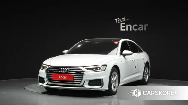 Audi A6 (C8) 2021 Белый из Кореи