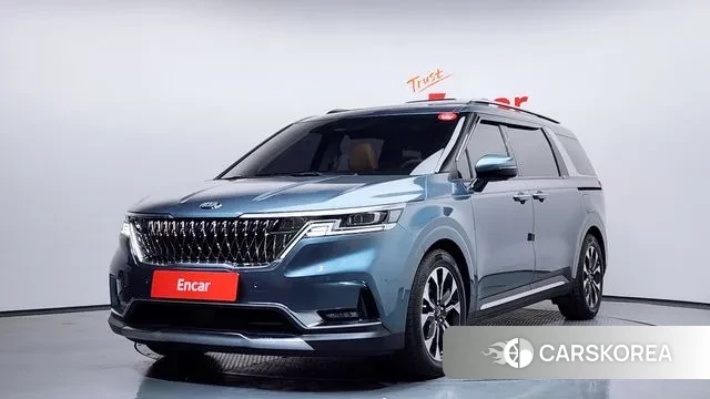 Kia Carnival 4th generation 2021 Серый из Кореи