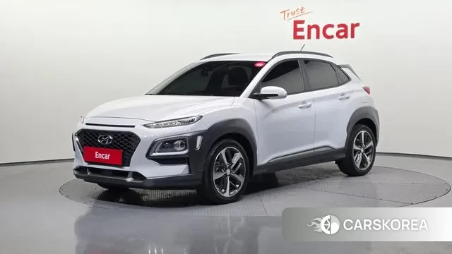 Hyundai Kona 2019 Белый из Кореи