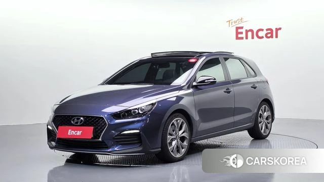 Hyundai i30 (PD) 2018 Синий из Кореи