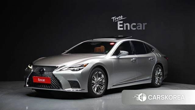 Lexus LS500h 5th generation 2021 Песочный из Кореи