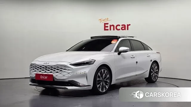 Kia K8 2022 Белый из Кореи