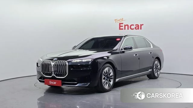 BMW 7 Series (G70) 2022 Черный из Кореи