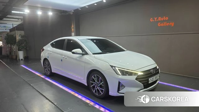 Hyundai The New Avante AD 2018 Белый из Кореи