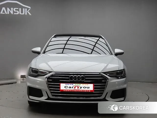 Audi A6 (C8) 2023 Белый из Кореи