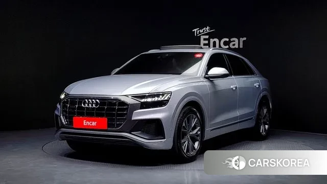 Audi Q8 (4M) 2021 Серебряный из Кореи