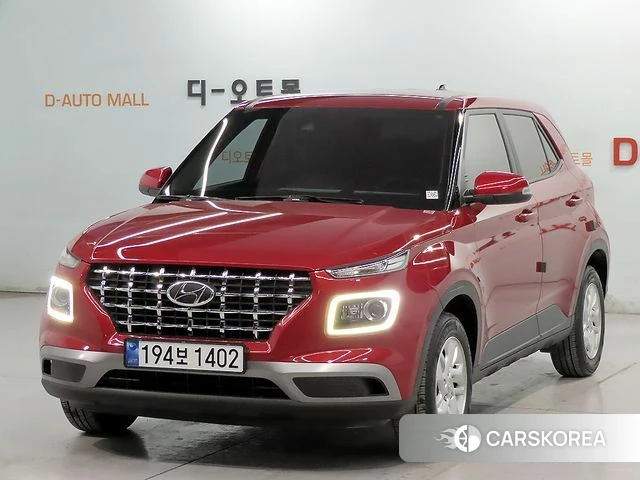 Hyundai Venue 2021 Красный из Кореи